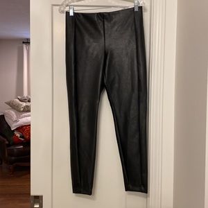 Banana Republic leather leggings size 8
